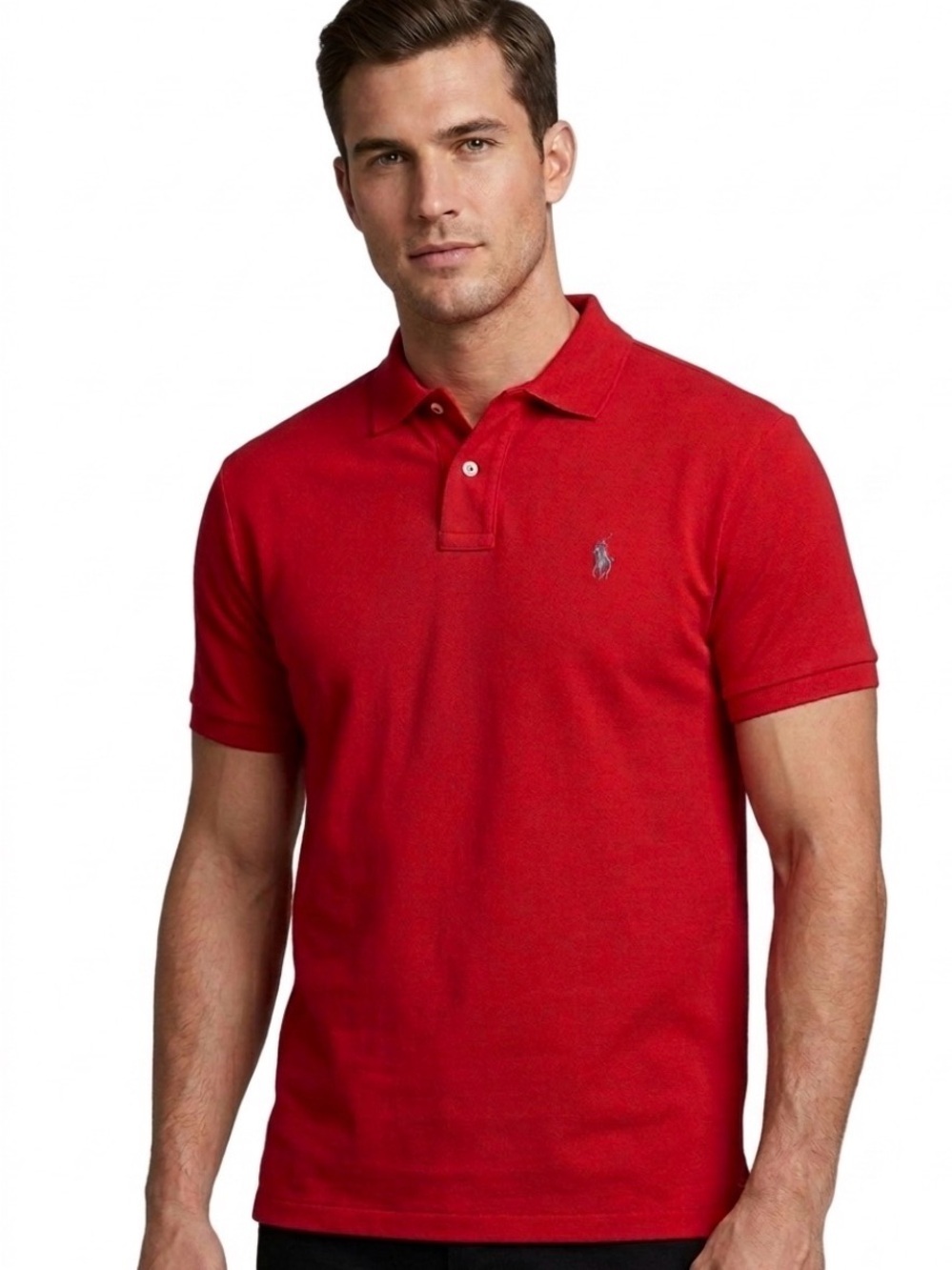NWT Polo by Ralph Lauren Men's Red Cotton Pique Polo Red XXL